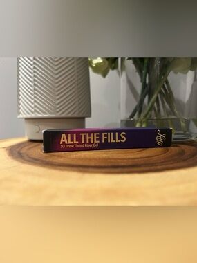 Lilly Lashes 3D Brow Tinted Fiber Gel, Dark Brown, NIB, Brand New